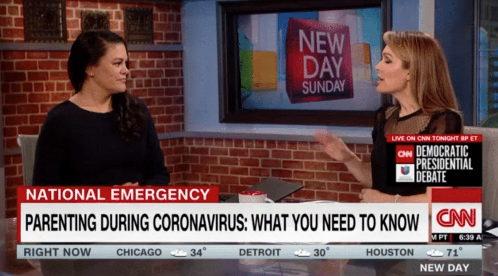 Meria Carstarphen with Christi Paul of CNN